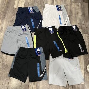 Lot of 7 big boys size 10/12 champion shorts